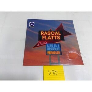 Rascal Flatts Duets LP 12in Blue Vinyl New Sealed Life Is A Highway Refueled